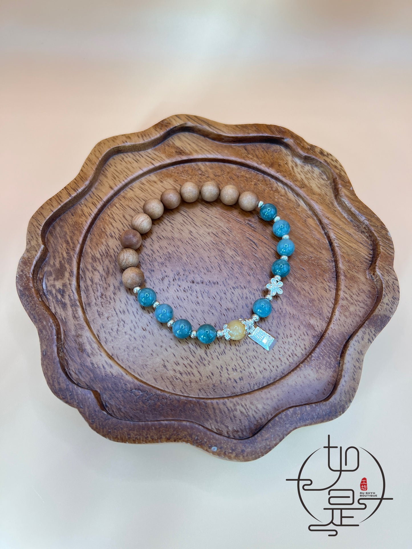 Blue Feicui jade bracelet