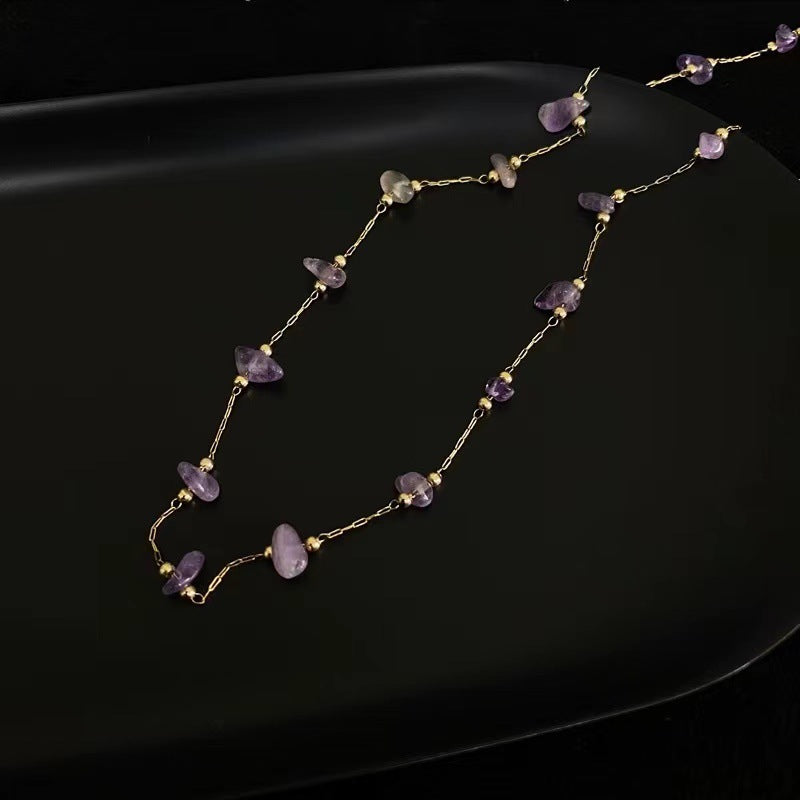 amethystite necklace